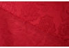 Атлас корсетный жаккард розы крупные — красные