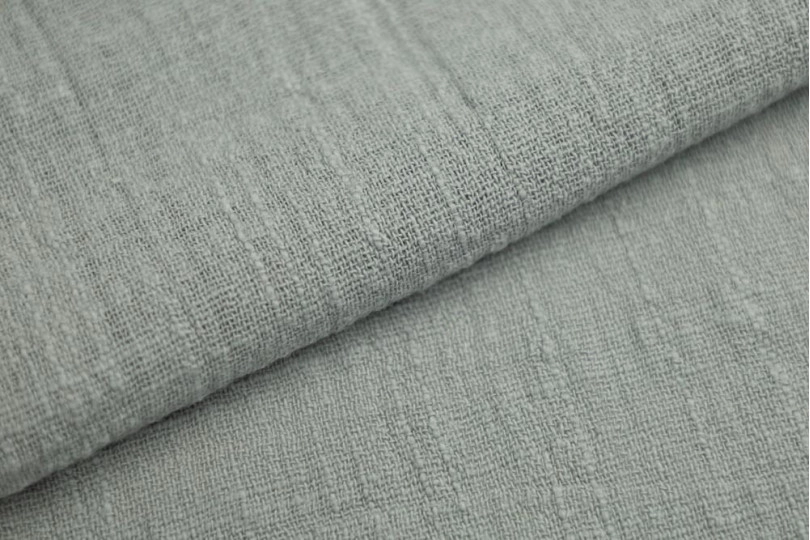 Марлевка хлопок слаб (cotton slub), цвет — серый