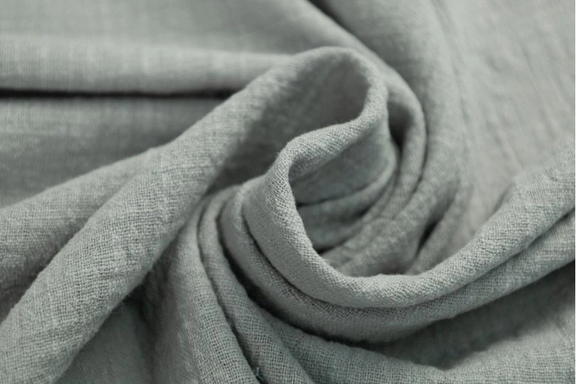 Марлевка хлопок слаб (cotton slub), цвет — серый