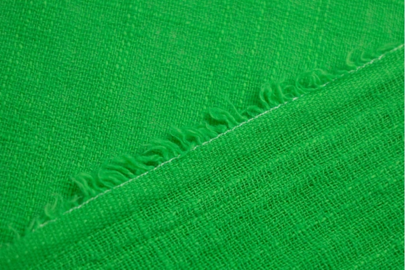 Марлевка хлопок слаб (cotton slub), цвет — зеленый
