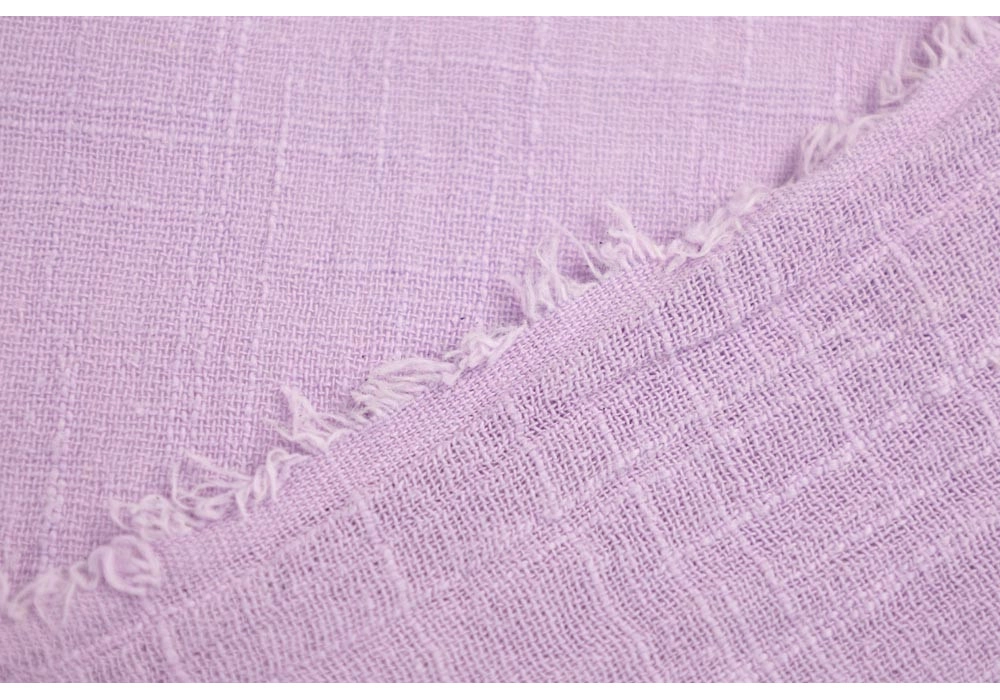 Марлевка хлопок слаб (cotton slub), цвет — сиреневый