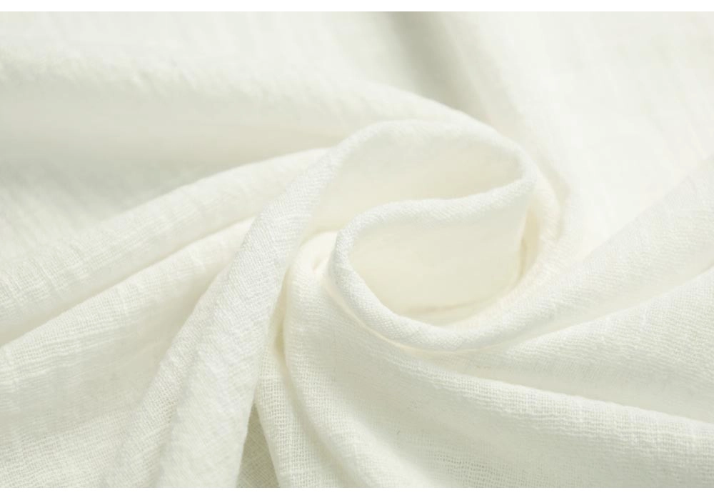 Марлевка хлопок слаб (cotton slub), цвет — молоко