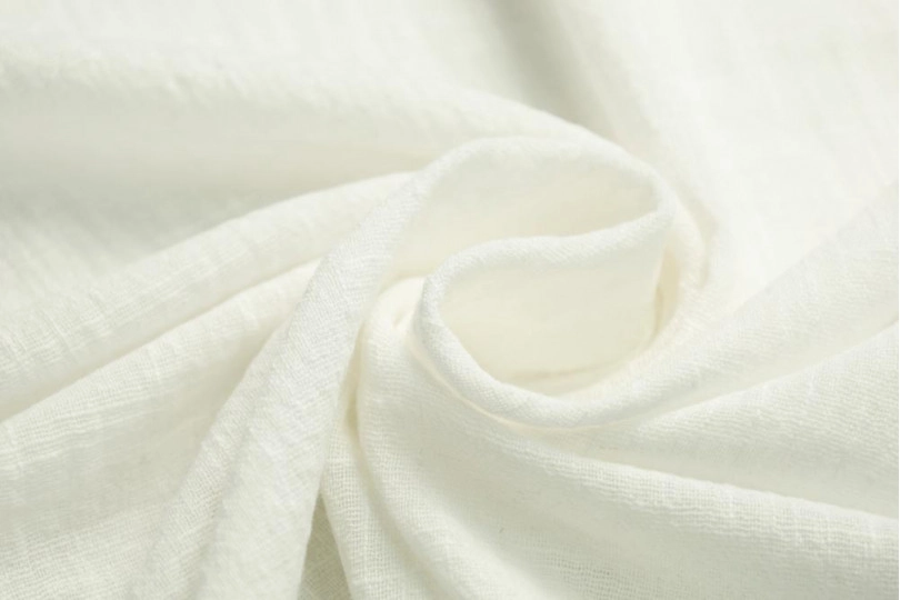 Марлевка хлопок слаб (cotton slub), цвет — молоко