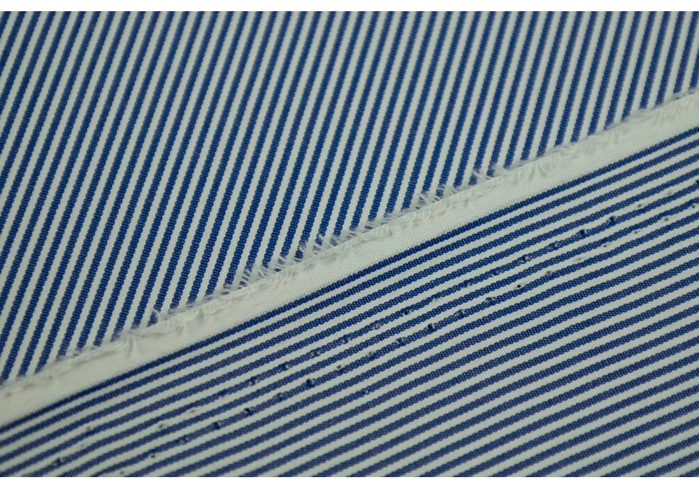 Ткань полоска (stripe), цвет — синяя