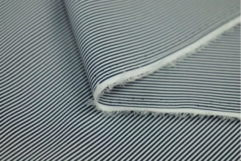 Ткань полоска (stripe), цвет — черная