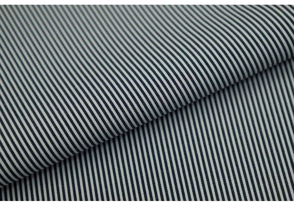 Ткань полоска (stripe), цвет — черная
