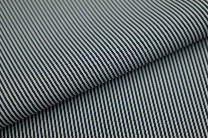 Ткань полоска (stripe), цвет — черная