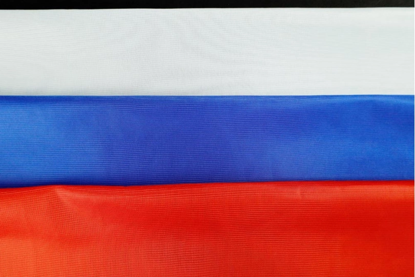Флажная сетка, цвет — электрик
