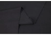 Штапель сатин (шелк), цвет — черный
