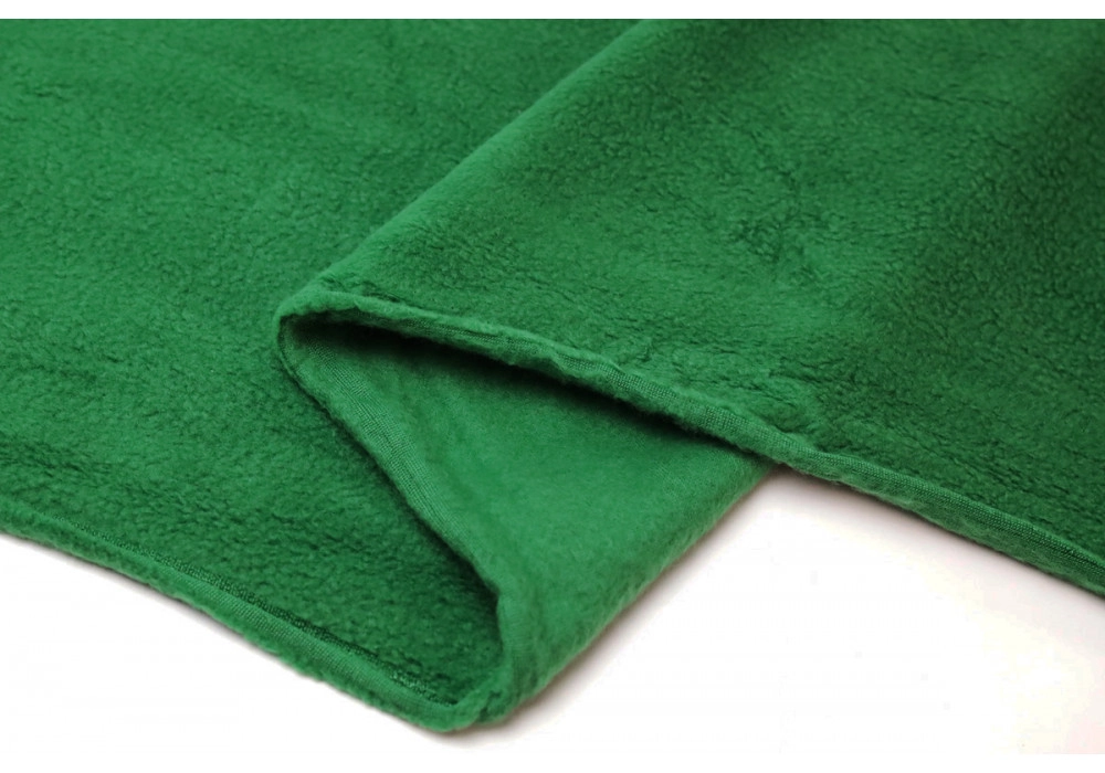 Флис FDY антипилинг на метраж, цвет — темно-зеленый